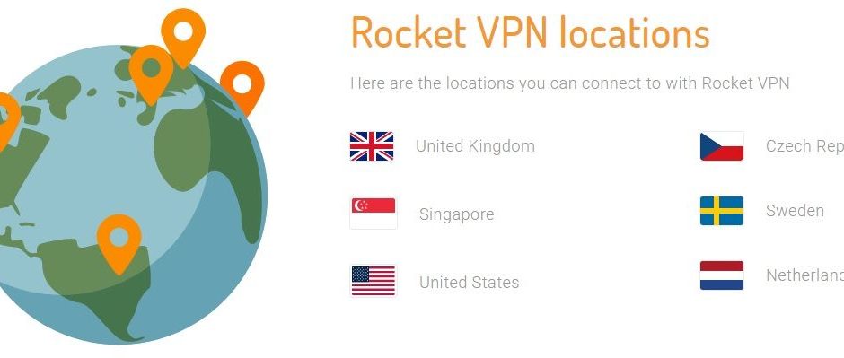 Rocket VPN app