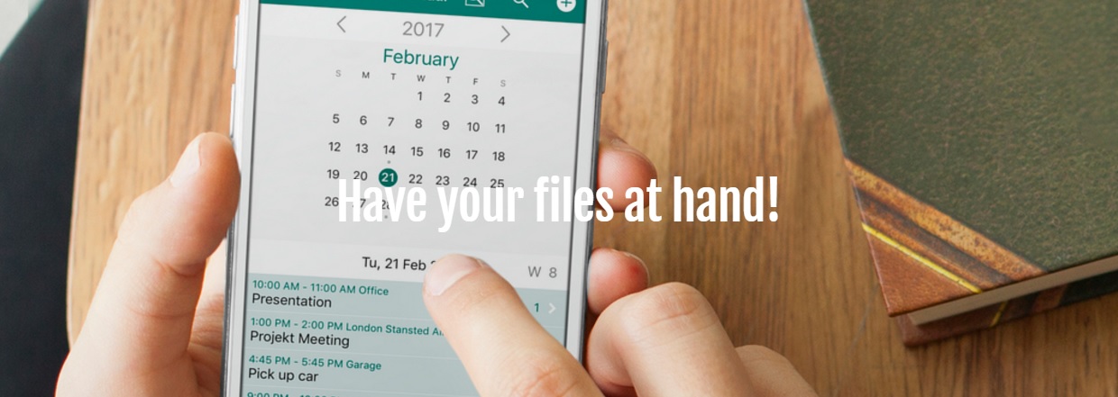 FileCalendar app
