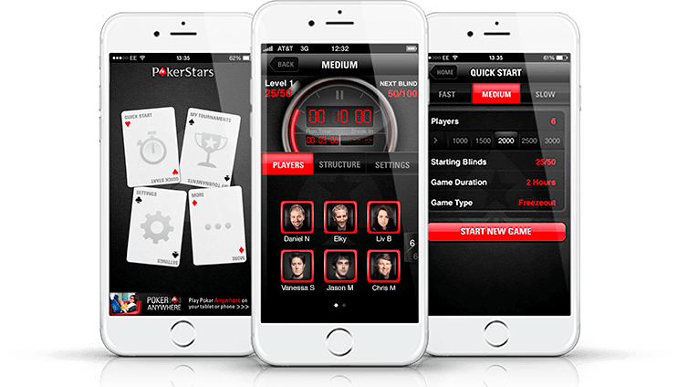 PokerStars app