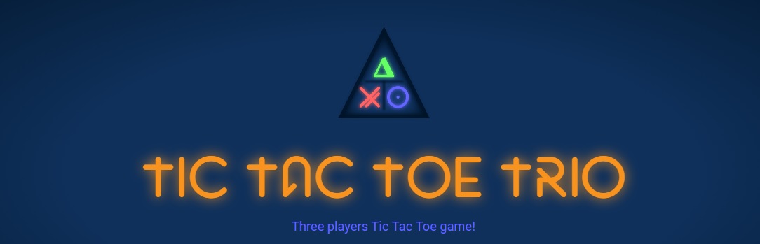 Tic Tac Toe Trio app